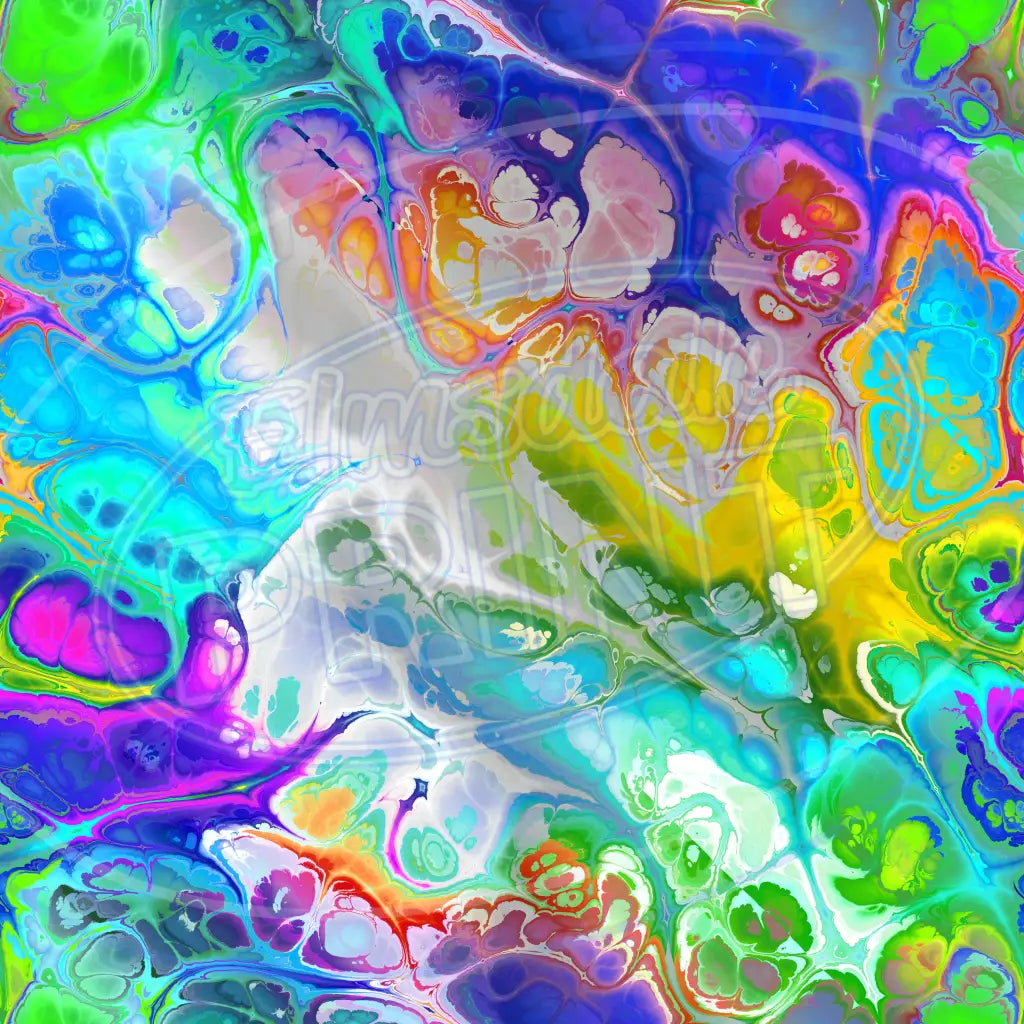 Funky Paint 016 Printed Pattern Vinyl