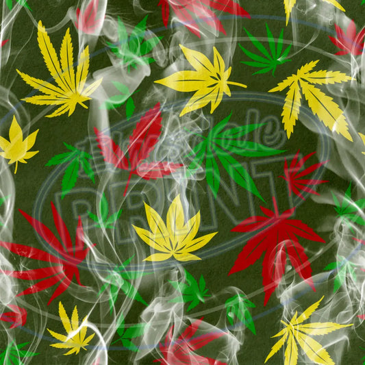 Ganja Dream 009 Printed Pattern Vinyl