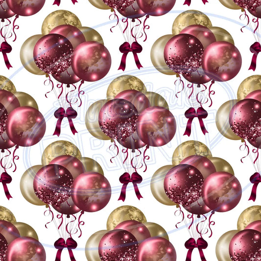 Glam Balloons 001 Printed Pattern Vinyl