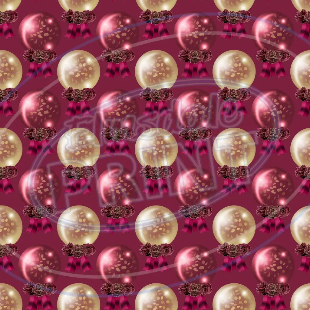 Glam Balloons 006 Printed Pattern Vinyl