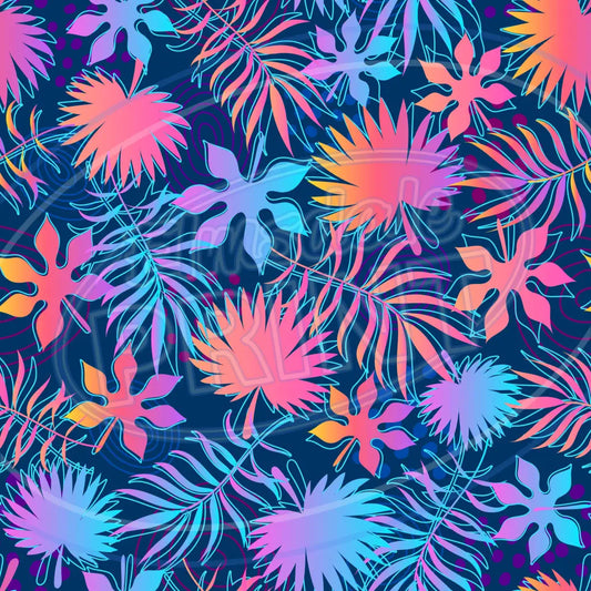 Glam Tropics 007 Printed Pattern Vinyl