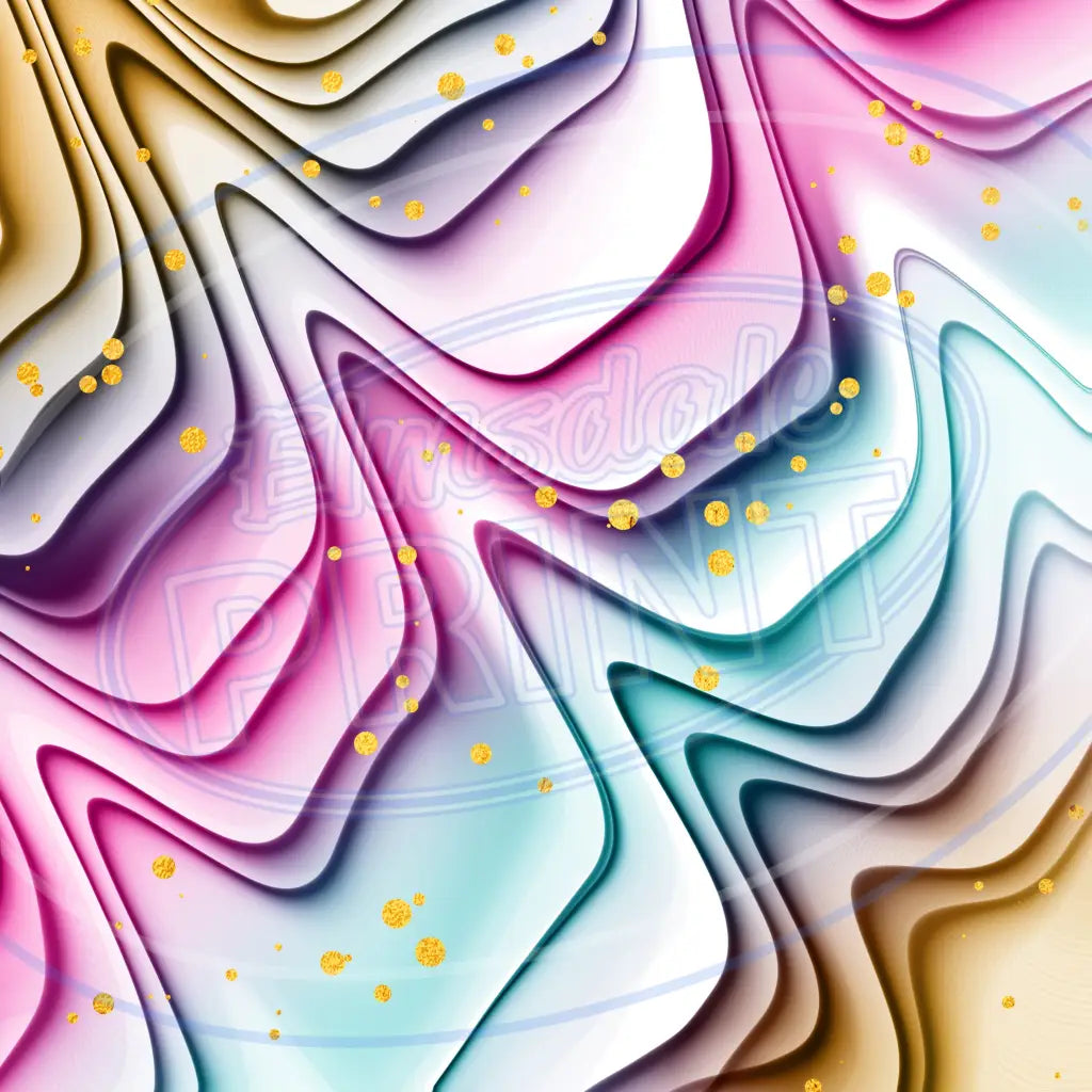 Glitter Ink 010 Printed Pattern Vinyl