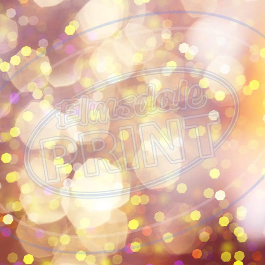 Gold Bokeh 008 Printed Pattern Vinyl