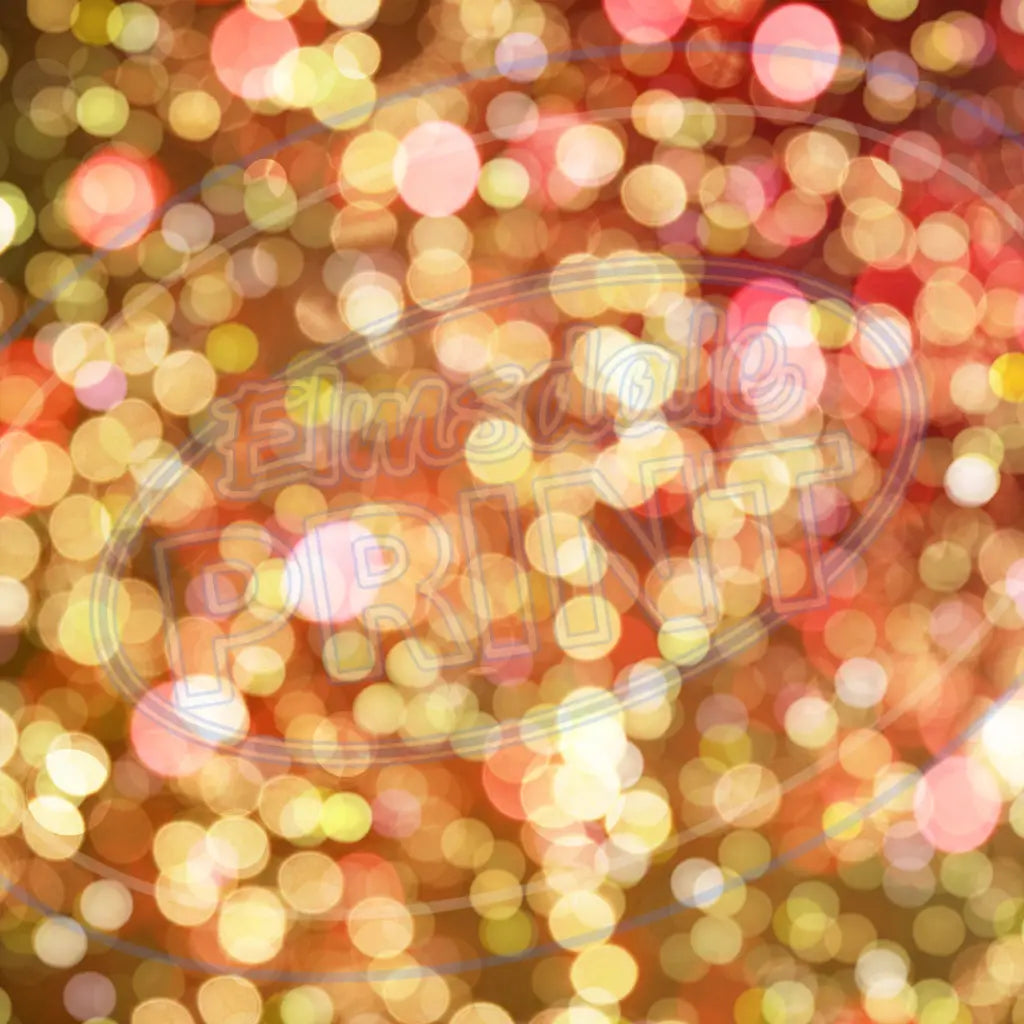 Gold Bokeh 009 Printed Pattern Vinyl