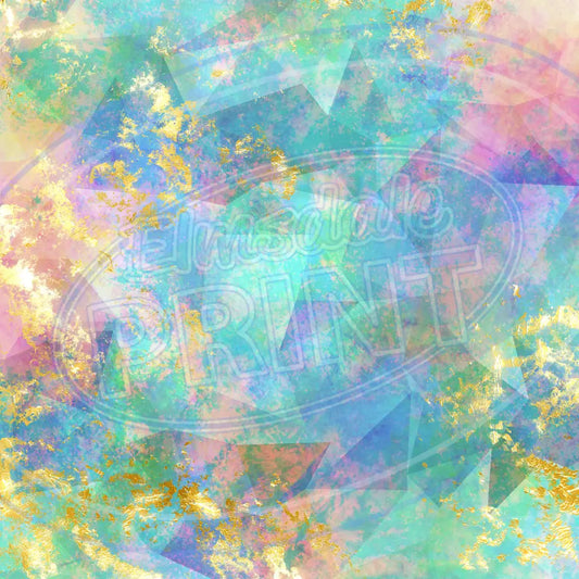 Gold Vein Crystal 001 Printed Pattern Vinyl