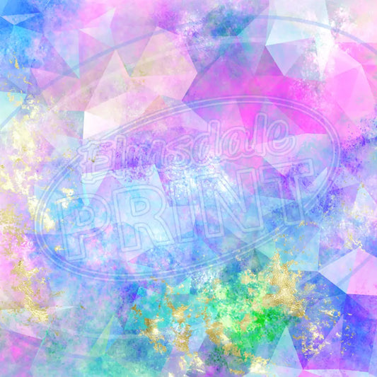 Gold Vein Crystal 007 Printed Pattern Vinyl