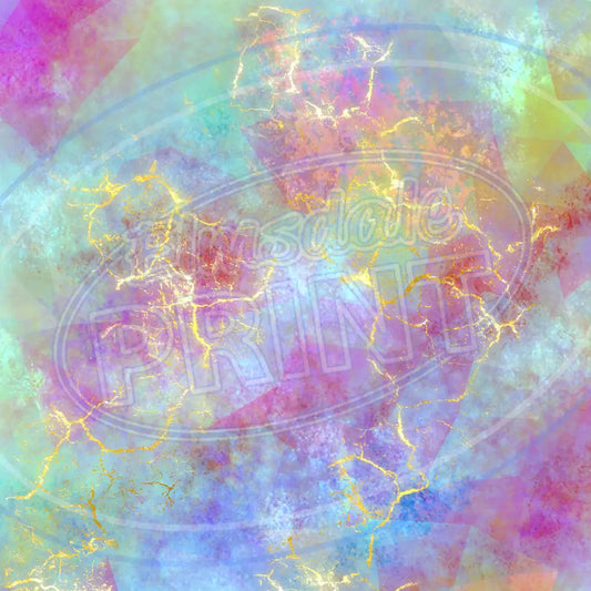 Gold Vein Crystal 008 Printed Pattern Vinyl