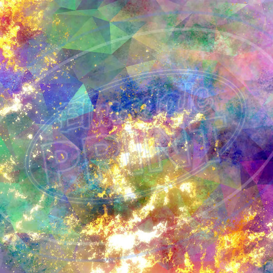 Gold Vein Crystal 014 Printed Pattern Vinyl