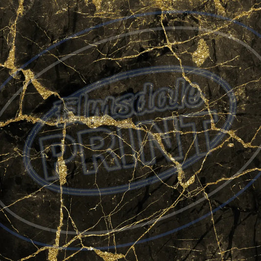 Black & Gold Marble 006 Printed Pattern Vinyl