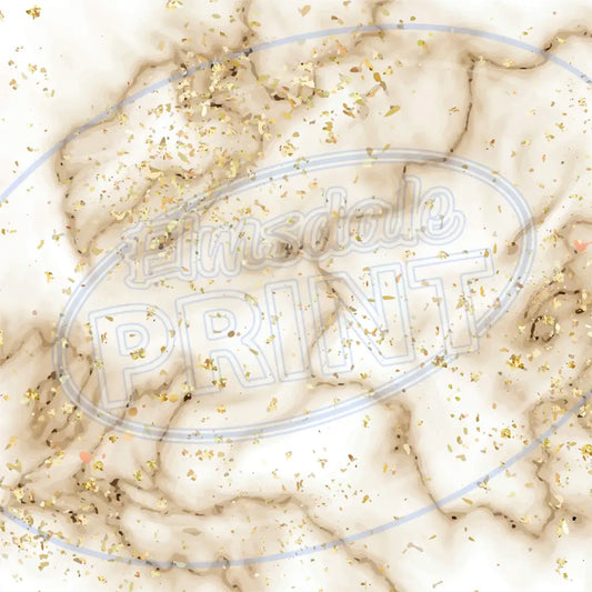Golden Fleck Marble 002 Printed Pattern Vinyl