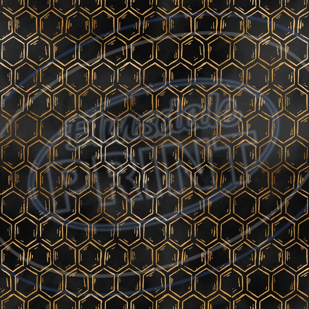 Golden Honey 007 Printed Pattern Vinyl
