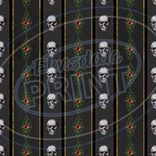 Gothic Christmas 002 Printed Pattern Vinyl