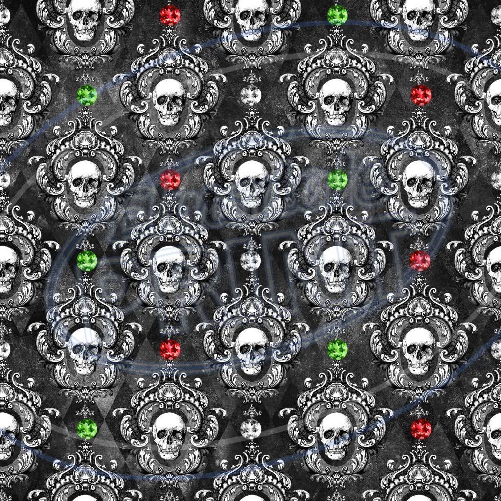 Gothic Christmas 015 Printed Pattern Vinyl