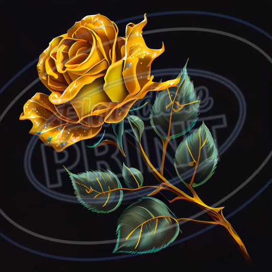 Gothic Rose 005 Printed Pattern Vinyl