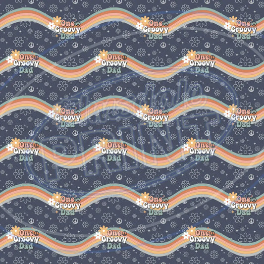 Groovy Dad 007 Printed Pattern Vinyl