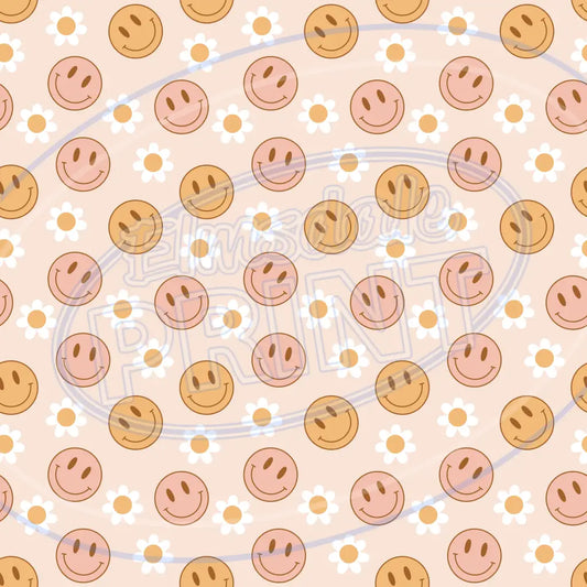 Groovy Smiley 006 Printed Pattern Vinyl