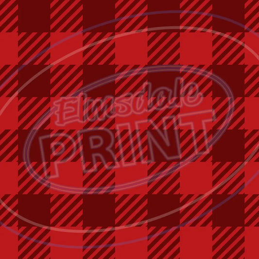 Heart Plaid 001 Printed Pattern Vinyl