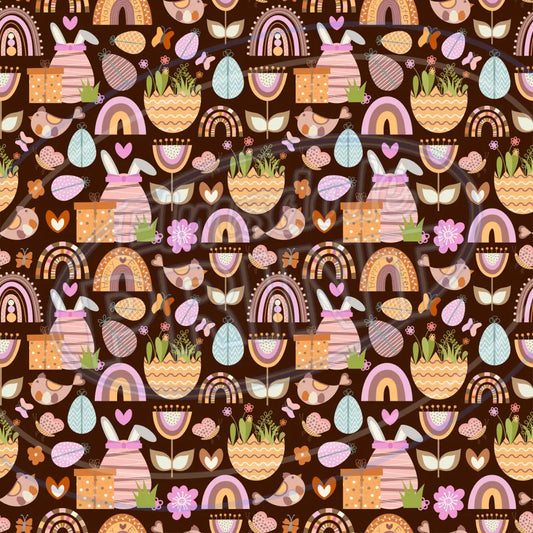 Hoppy Easter 003 Printed Pattern Vinyl