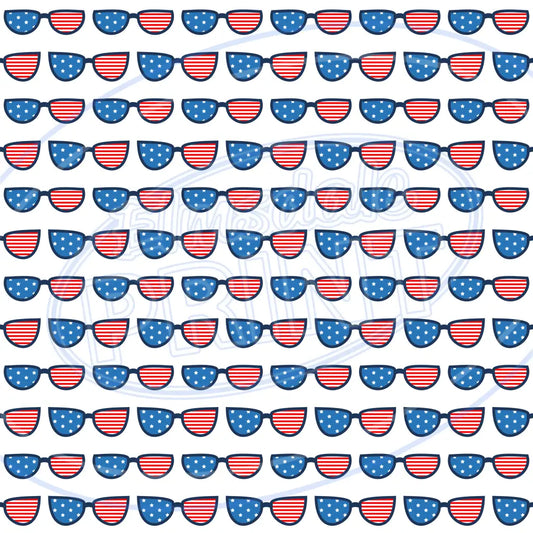 July 4Th Beach Party 001 Printed Pattern Vinyl