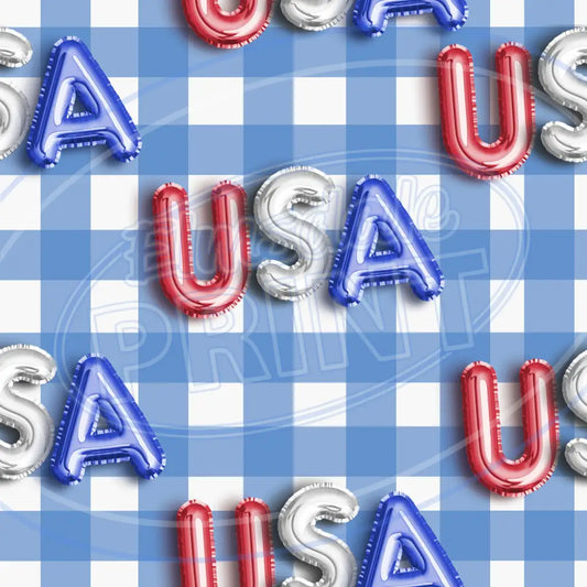 July 4Th Beach Party 009 Printed Pattern Vinyl