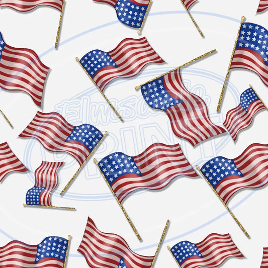 July 4Th Beach Party 014 Printed Pattern Vinyl