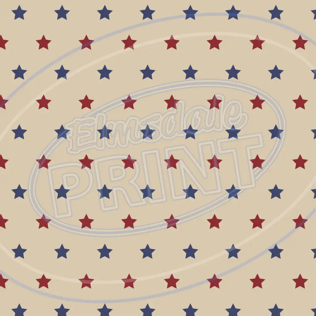 July 4Th Retro 002 Printed Pattern Vinyl