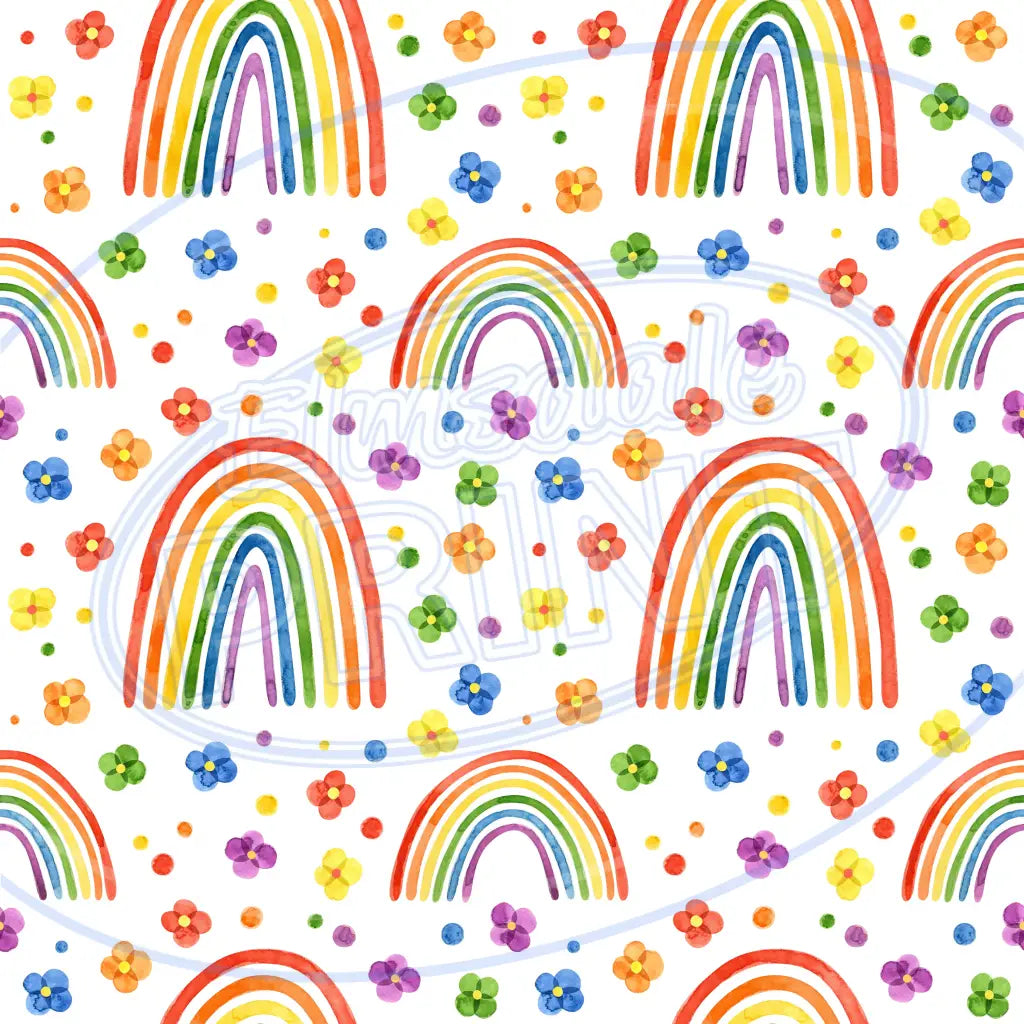 Light Rainbow 004 Printed Pattern Vinyl
