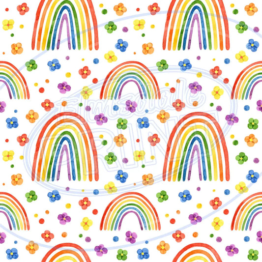 Light Rainbow 004 Printed Pattern Vinyl