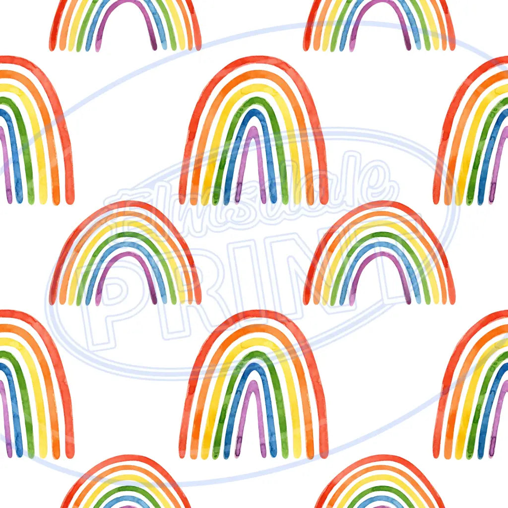 Light Rainbow 008 Printed Pattern Vinyl