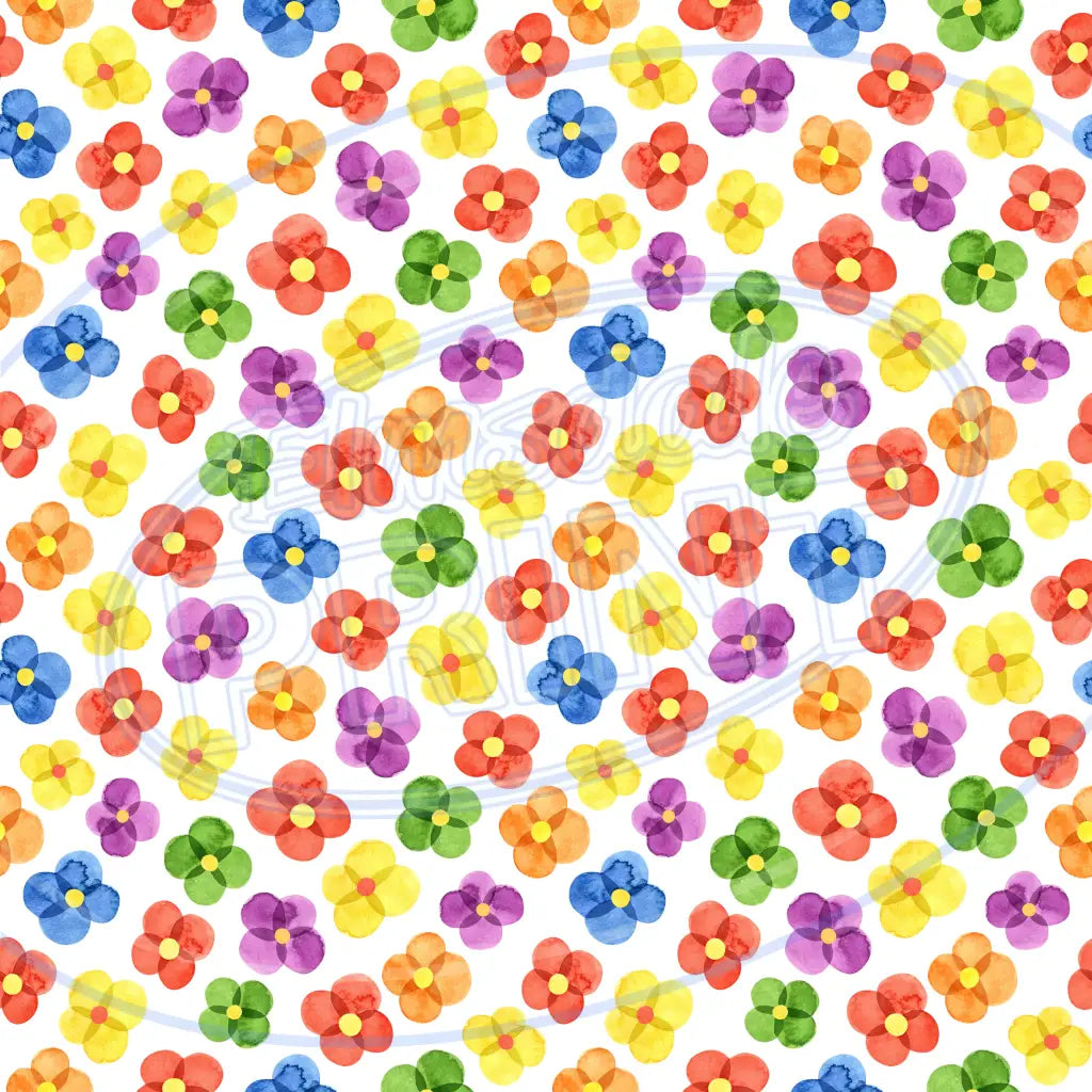 Light Rainbow 012 Printed Pattern Vinyl