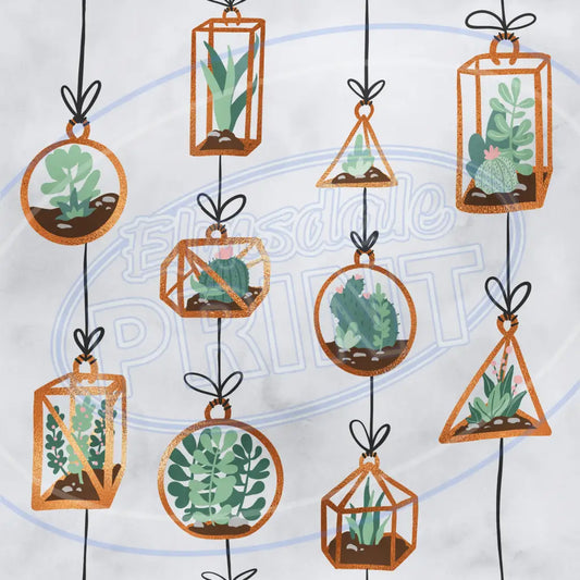 Little Succulent 003 Printed Pattern Vinyl