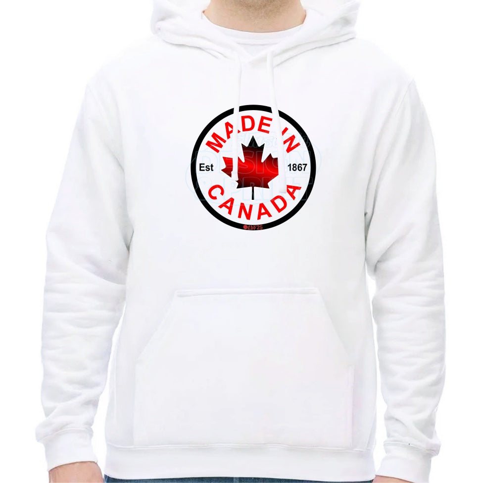 Made in Canada: Hoodies - White / S