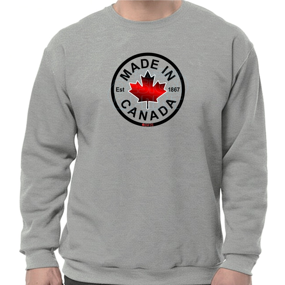 Made in Canada: Sweatshirts - Heather Grey / S