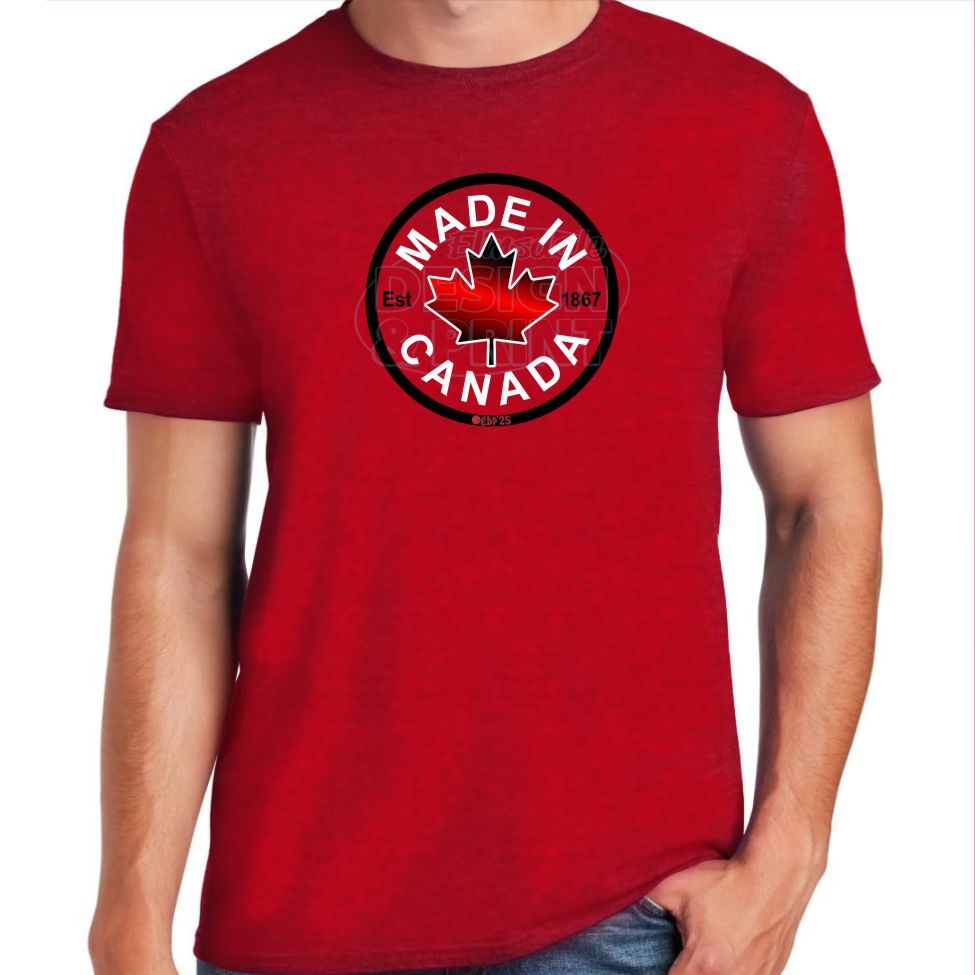Made in Canada: Tee Shirts - Antique Cherry Red / S