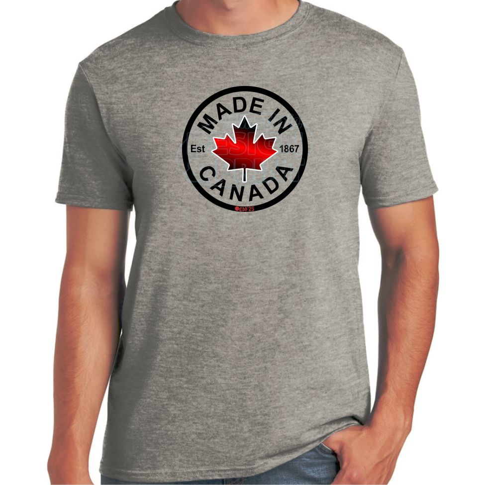 Made in Canada: Tee Shirts - Heather Grey / S