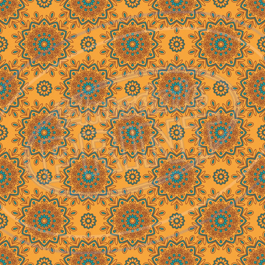 Mandala Boho 001 Printed Pattern Vinyl