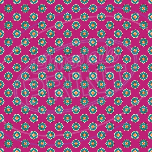 Mandala Boho 007 Printed Pattern Vinyl