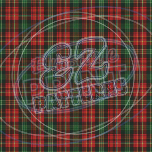 Maritime Tartan NB 003 - Printed Pattern Vinyl