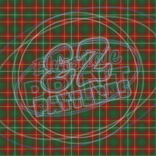 Maritime Tartan PEI 004 - Small Pattern - Printed Pattern Vinyl