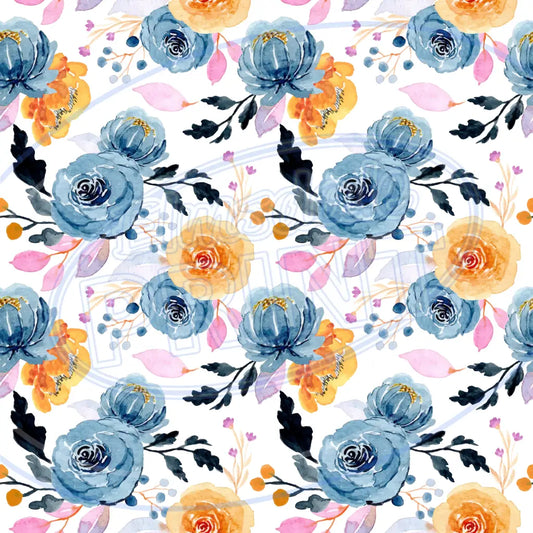 Meadow Bloom 003 Printed Pattern Vinyl
