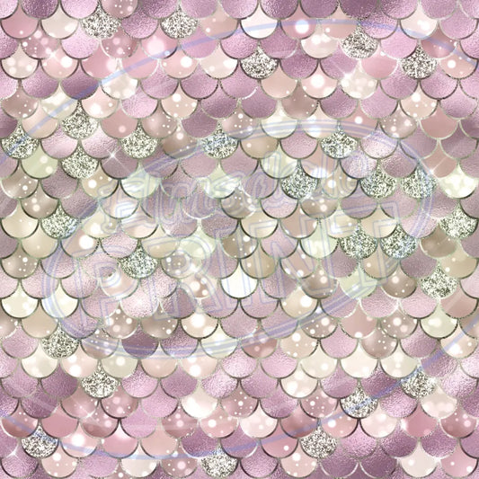 Mermaid Glitter 005 Printed Pattern Vinyl