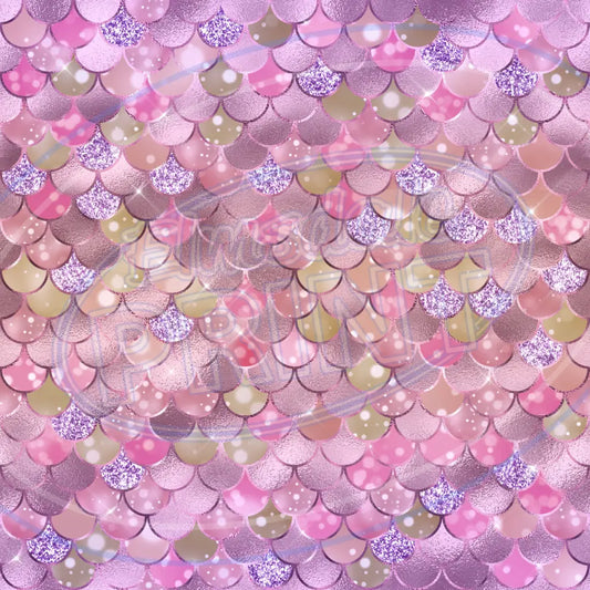 Mermaid Glitter 011 Printed Pattern Vinyl