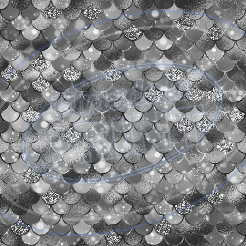 Mermaid Glitter 018 Printed Pattern Vinyl
