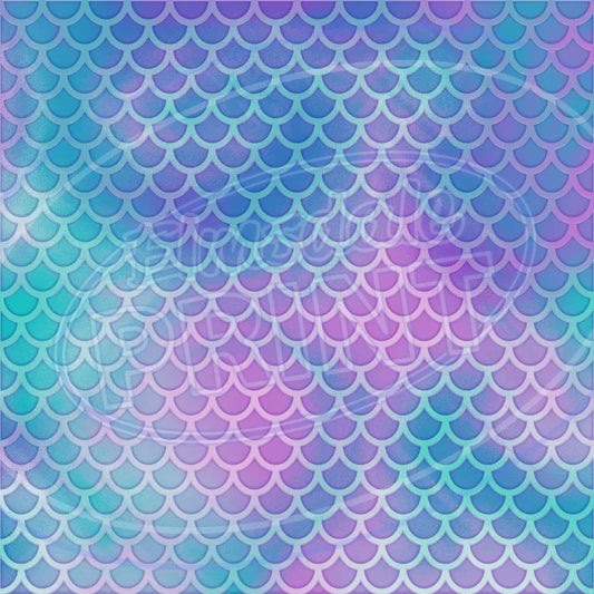 Mermaid Magic 001 Printed Pattern Vinyl