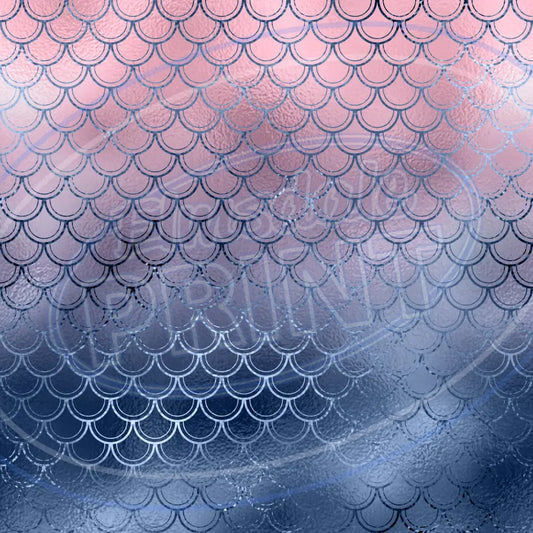 Mermaid Scales 006 Printed Pattern Vinyl