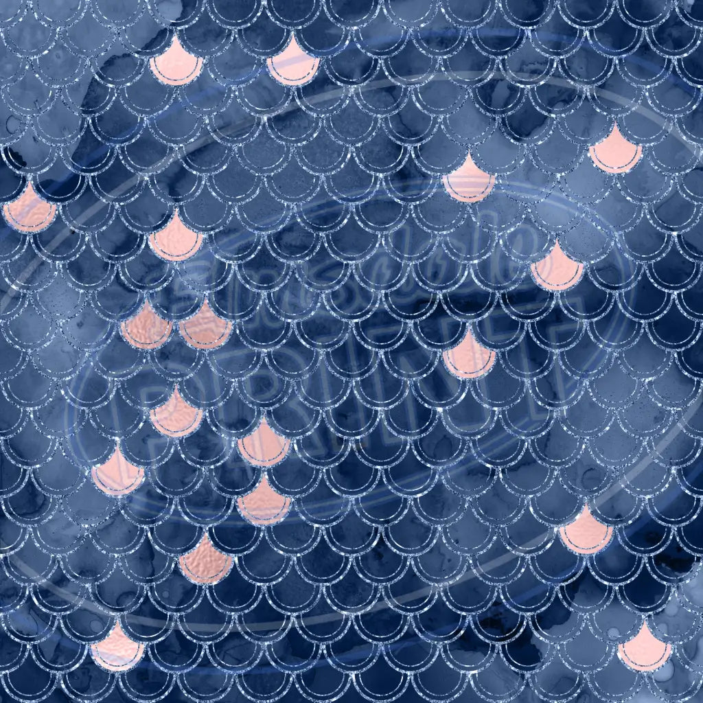Mermaid Scales 013 Printed Pattern Vinyl