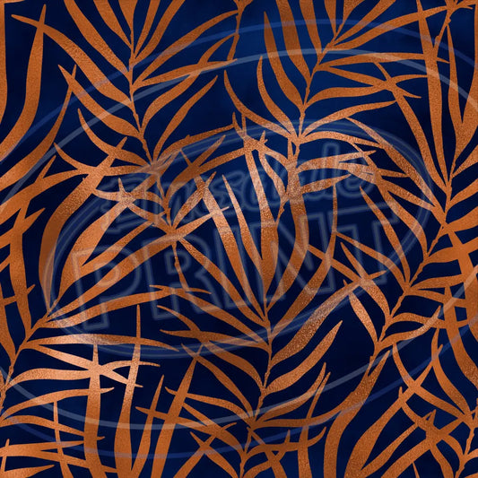 Midnight Copper 007 Printed Pattern Vinyl