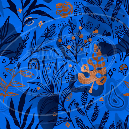 Midnight Copper 013 Printed Pattern Vinyl