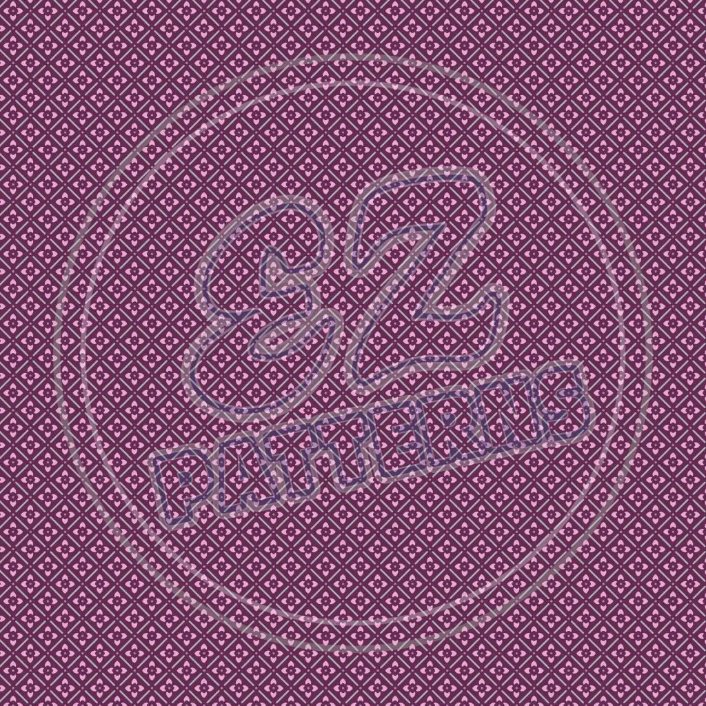 Mini Mauve 009 Printed Pattern Vinyl