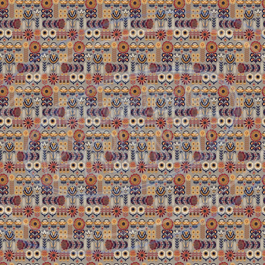 Modern Folk 002 Printed Pattern Vinyl
